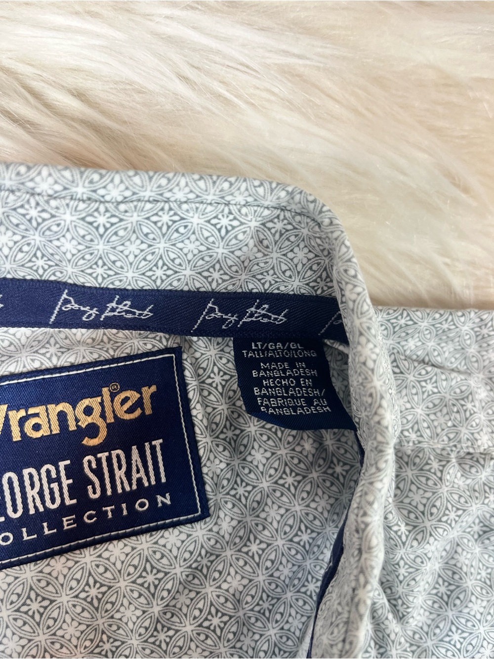 Wrangler George Strait Western Shirt Men's L - Picture 4 of 7